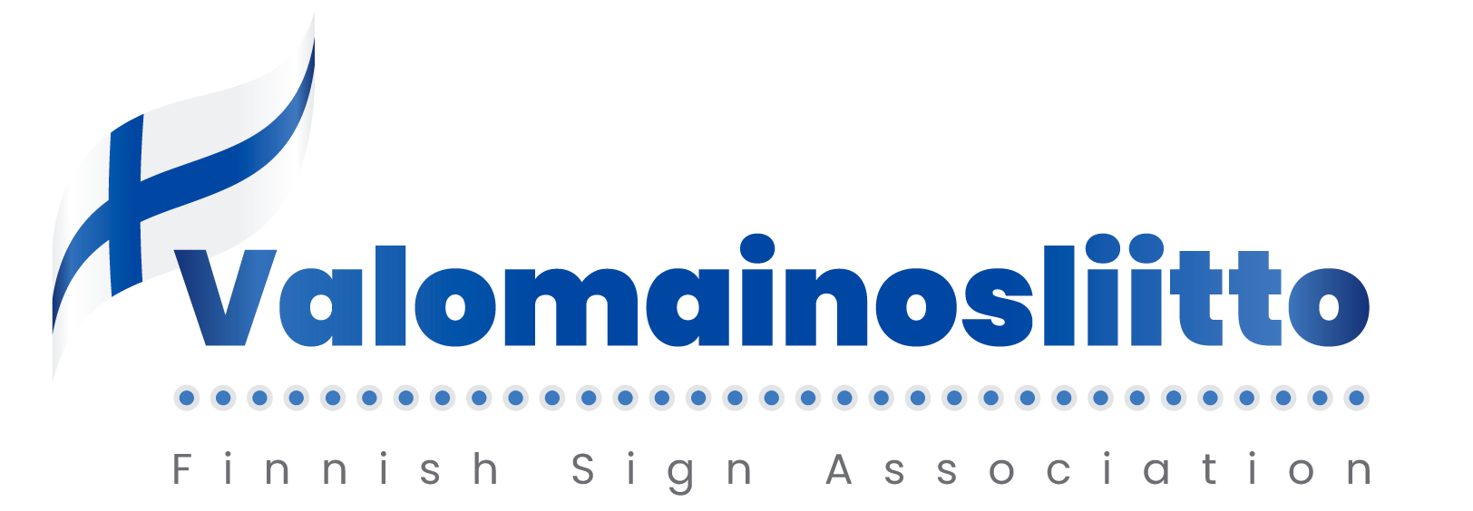 Suomen Valomainosliitto logo
